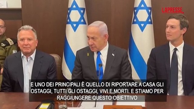 Gaza, Netanyahu ringrazia Witkoff e Kushner: Straordinario aiuto su obiettivo ostaggi
