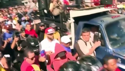 Premio Nobel per la pace, quando Machado ? apparsa tra i manifestanti prima di essere arrestata