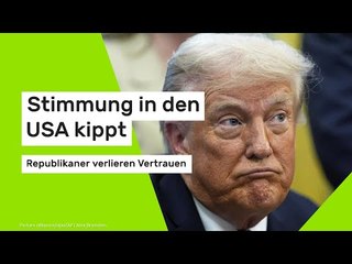 Stimmung in den USA kippt - Republikaner verlieren Vertrauen