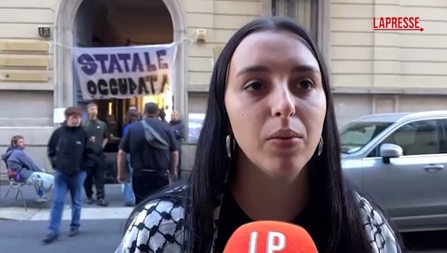 Milano, studenti occupano l'Universit? Statale: Siamo al fianco della Palestina