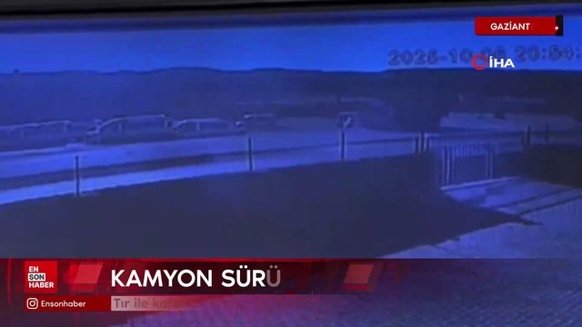 Gaziantep'te tır ile kafa kafaya çarpışan kamyonun sürücüsü öldü