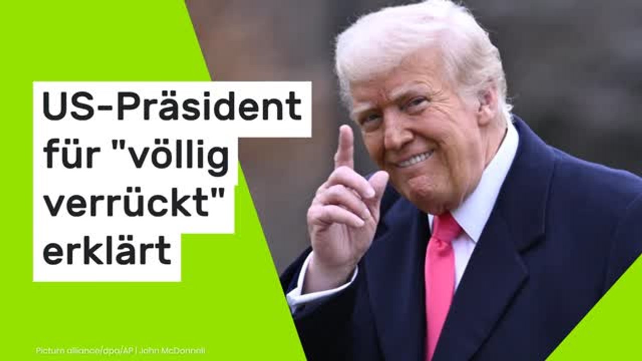 Donald Trump: Konservativer übt harsche Kritik - US-Präsident für 'völlig verrückt' erklärt