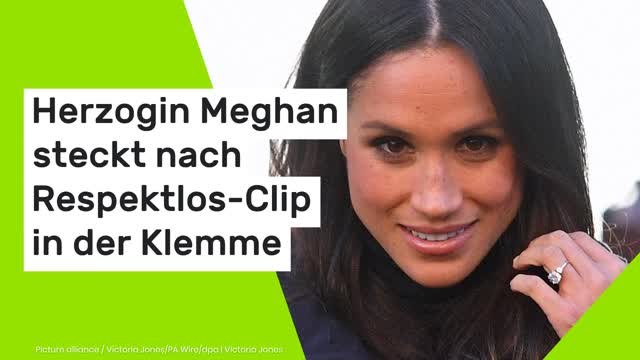 Meghan Markle in Paris: Unglaublich gefühllos! Herzogin Meghan steckt nach Respektlos-Clip in der Klemme
