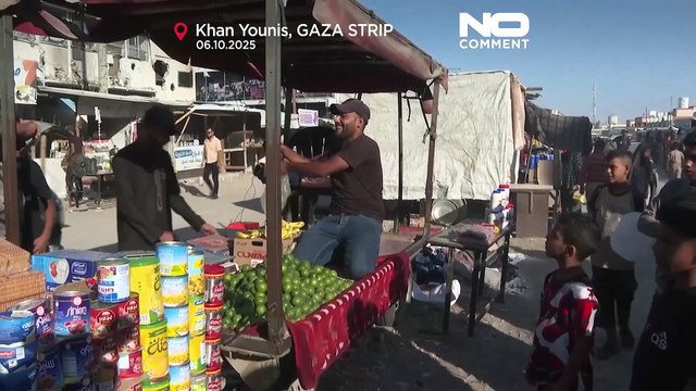 Palestinos en Gaza conmemoran dos años de conflicto y pérdidas