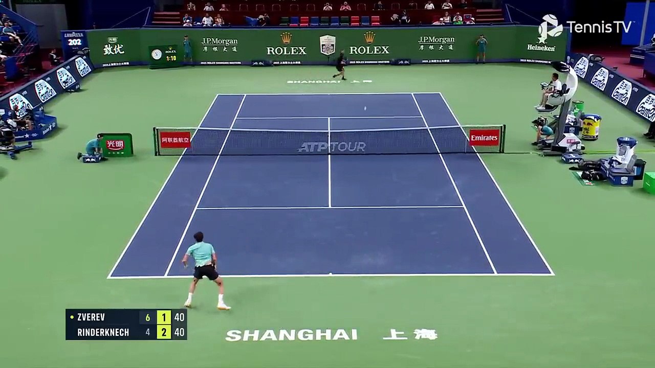 Alexander Zverev vs Arthur Rinderknech en Wimbledon | Resumen de Shanghái 2025
