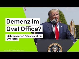 Demenz im Oval Office? "Jahrhunderte" - Patzer sorgt für Entsetzen