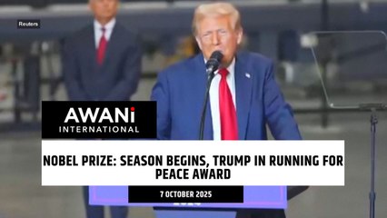 Nobel Prize 2025 season begins, Trump in running for Peace award