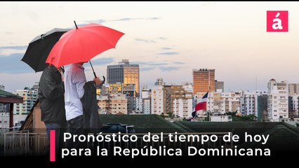 Pronóstico del tiempo para Santo Domingo, hoy miércoles 8 de octubre 2025
