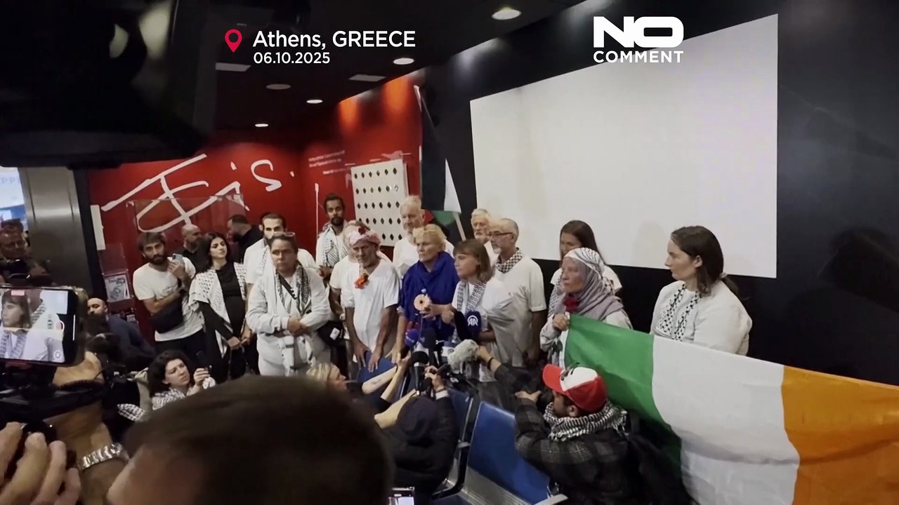 Greta Thunberg deportata da Israele dopo aver partecipato alla flottiglia di aiuti per Gaza