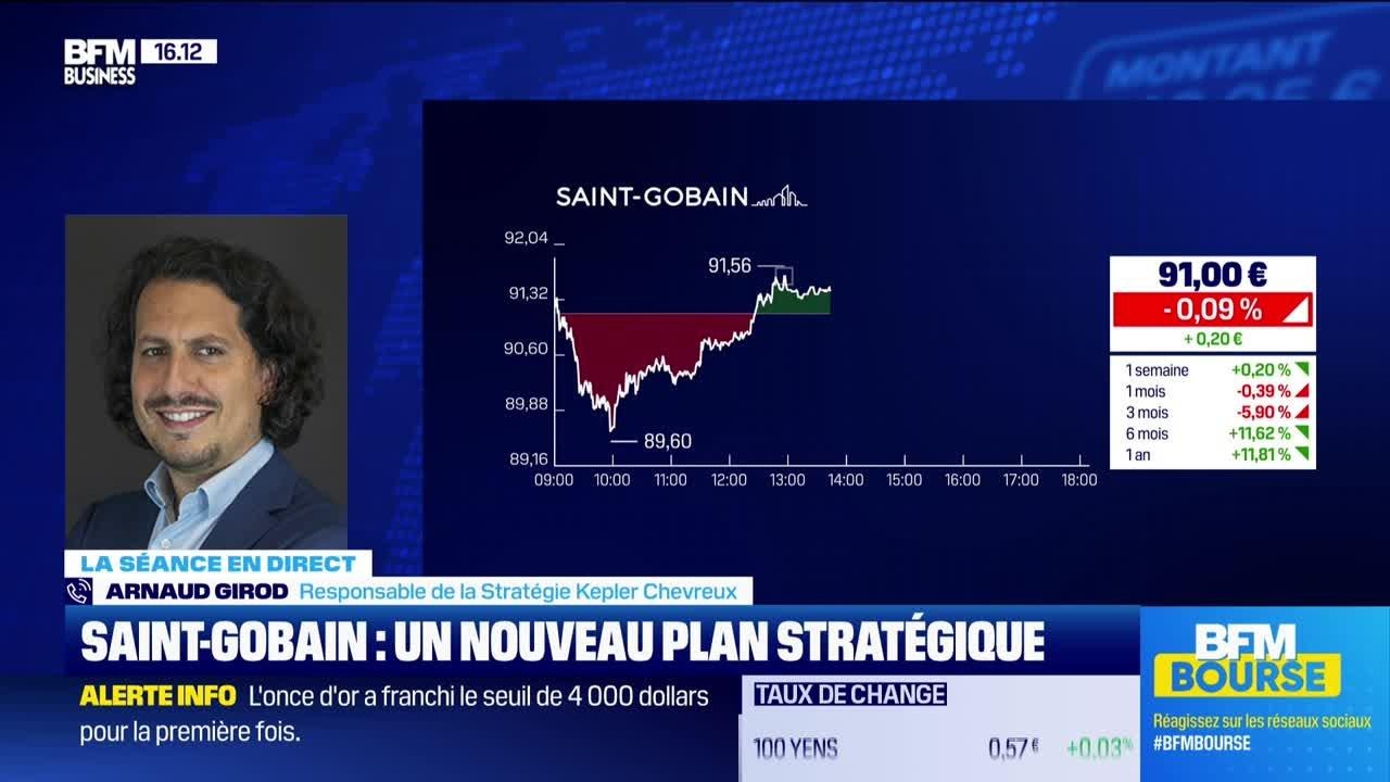 Saint-Gobain peine à enflammer le marché malgré sa nouvelle feuille de route stratégique - 07/10