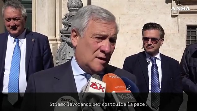 Tajani: Siamo il Paese che ha accolto il maggior numero di palestinesi