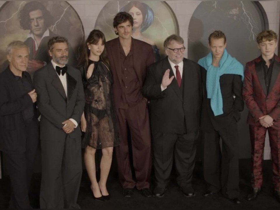 Mia Goth und Jacob Elordi bei Frankenstein-Premiere in Los Angeles