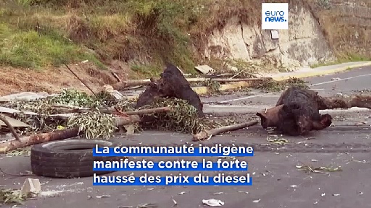 Équateur : l'état d'urgence déclenché dans dix provinces alors que les manifestations s'intensifient