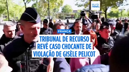 Gisèle Pelicot regressa ao tribunal para recurso de alegado violador