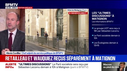 Le Parti socialiste sera reçu mercredi matin à 10 heures par Sébastien Lecornu