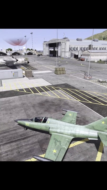 GTA 5 Private Fighter Jet 💎✈️ | Luxury Meets Power #Shorts