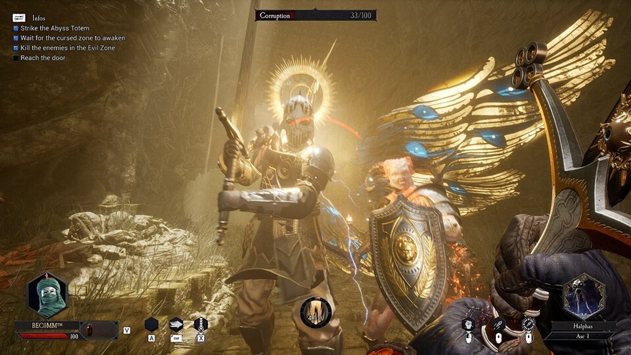 Dämonen schnetzeln wie bei Doom, aber mit Schwertern - Der Ego-Slasher Daimon Blades ist jetzt im Early Access spielbar