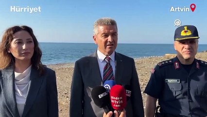 Artvin açıklarında insansız deniz aracı bulundu