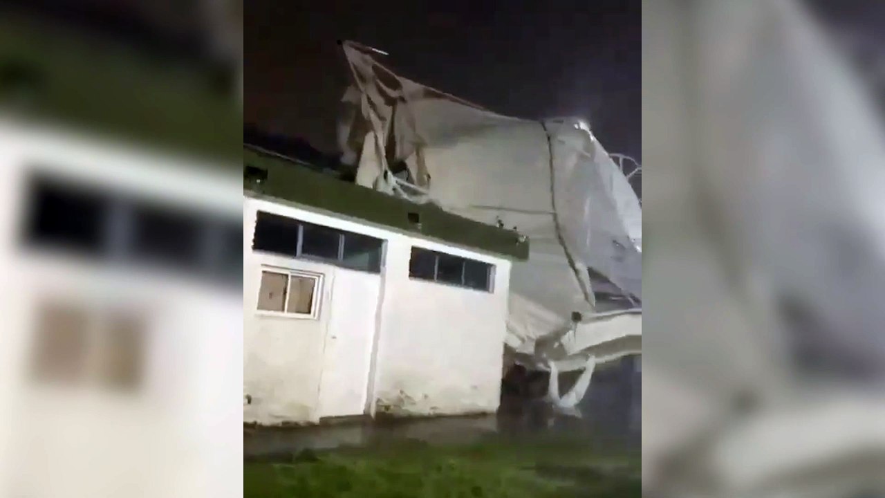 Un fuerte temporal azotó a las provincias de Buenos Aires, Córdoba y Santa Fe