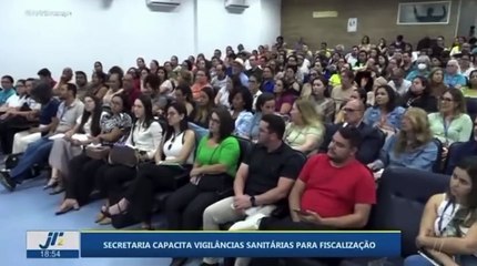 Secretaria capacita vigilâncias sanitárias para fiscalização