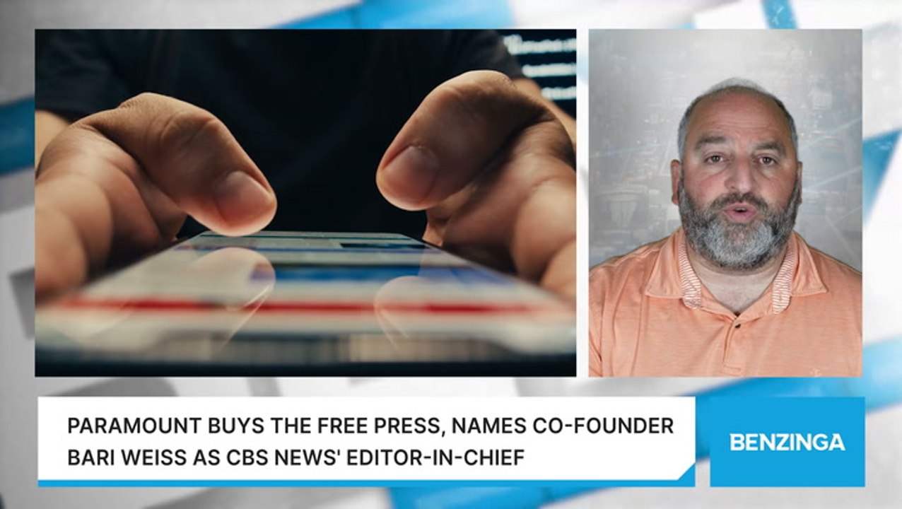 Paramount Buys The Free Press, Names Co-Founder Bari Weiss As CBS News' Editor-In-Chief