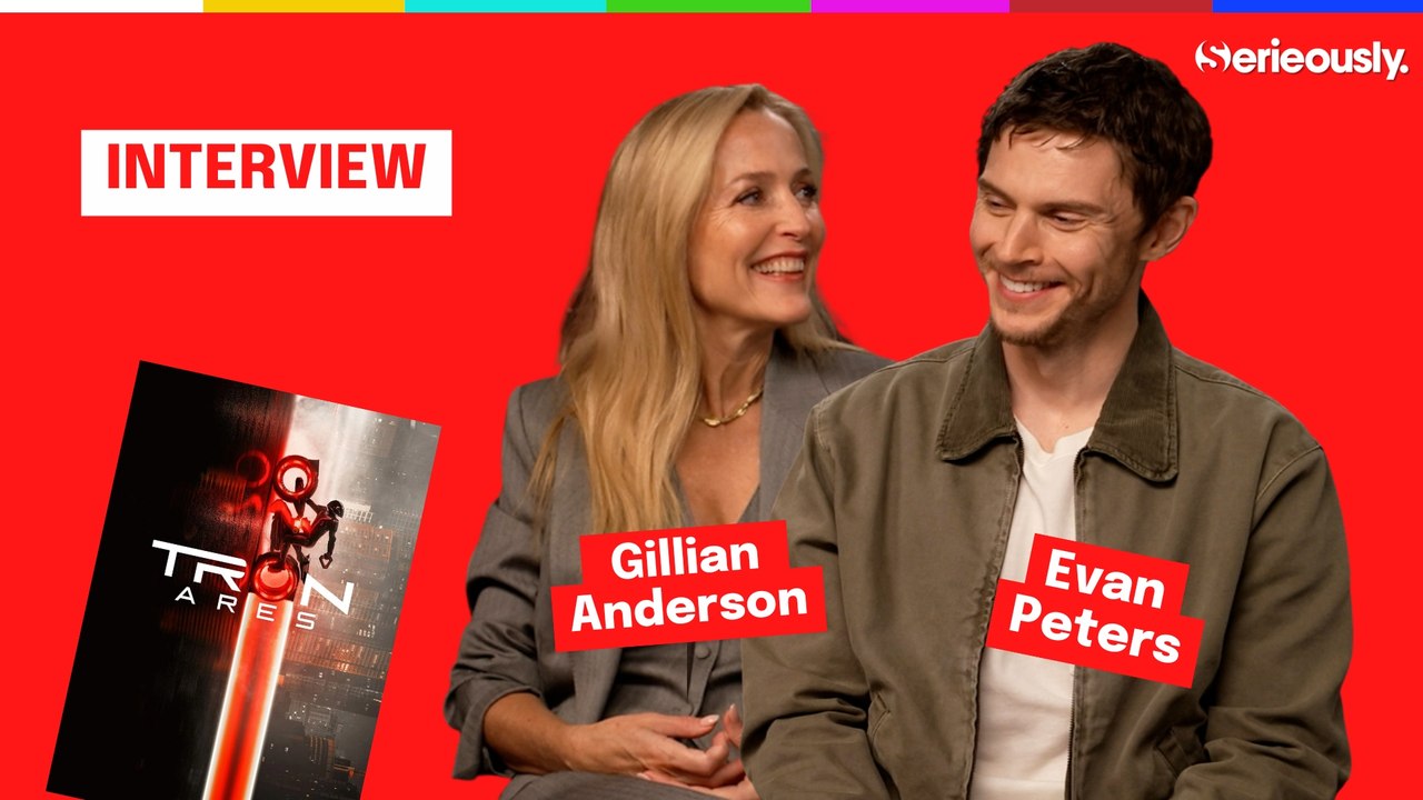 TRON ARES : Evan Peters et Gillian Anderson répondent à nos questions