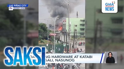 Tindahan ng hardware at katabi nitong gusali, nasunog | Saksi