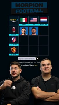 MORPION FOOT 💡⚽