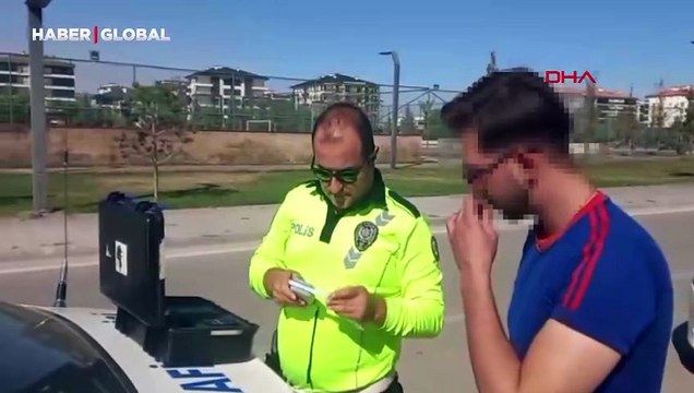 Drift atan sürücüye okkalı ceza: Ehliyetine de el konuldu