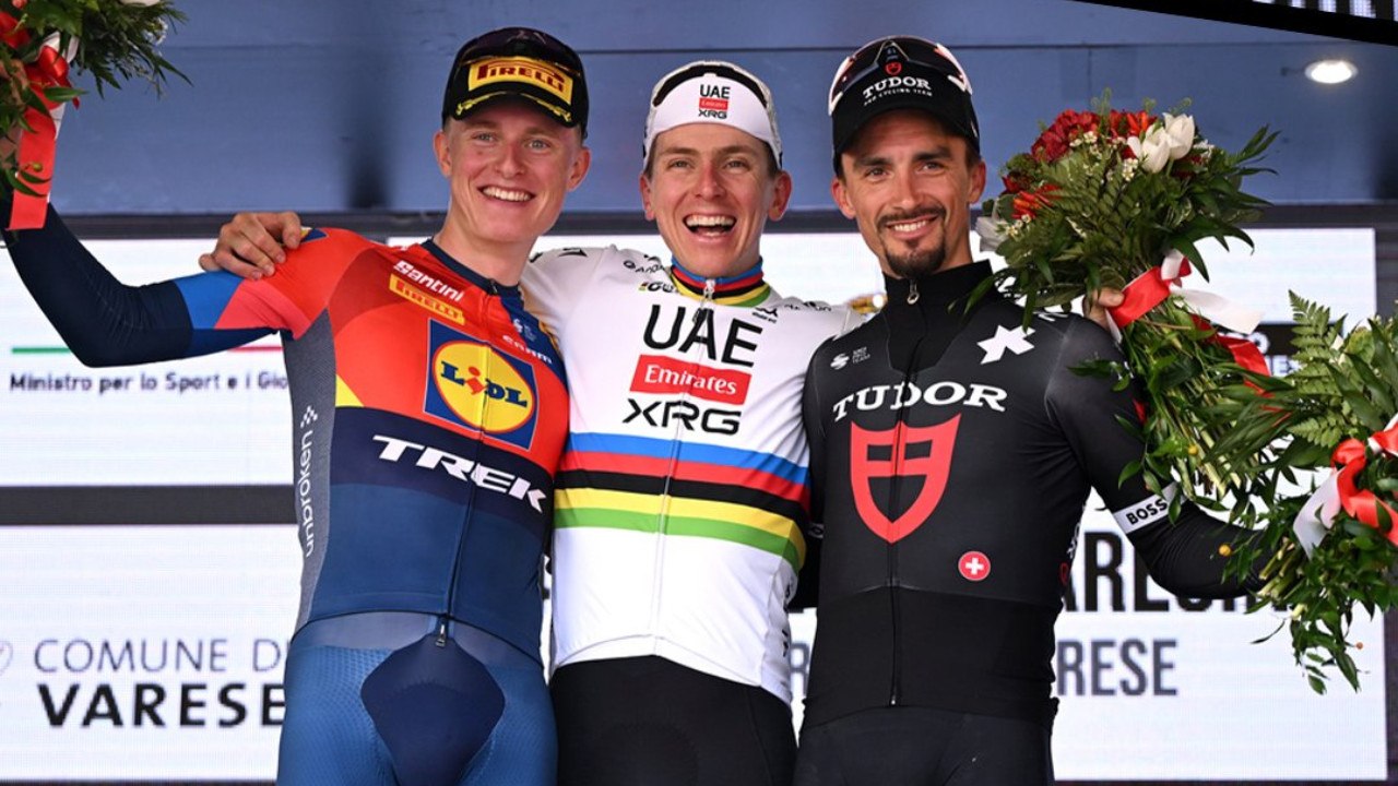 Cyclisme - Trois Vallées Varesines 2025 - Tadej...