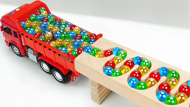 Marble Run Race ☆ HABA Slope & Retro Truck, Garbage Truck Long Version | Very Satisfying and Relaxing Compilation