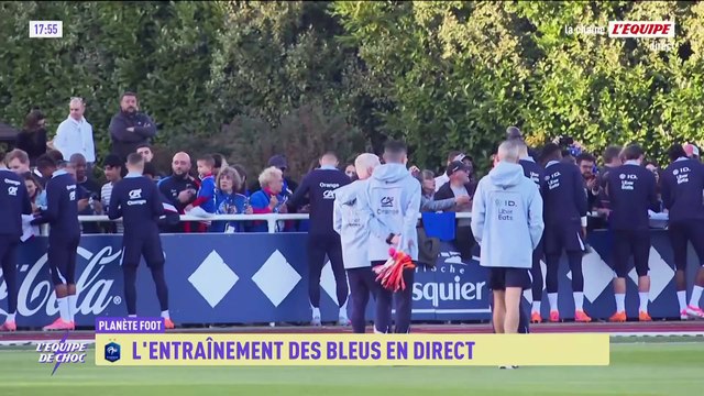 Mbappé et Konaté absents (encore) de l’entraînement - Foot - Bleus