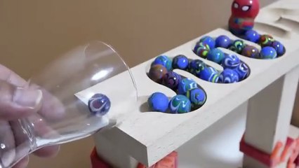 Marble Run Race ☆ HABA Slope & Retro Truck, Garbage Truck Long Version