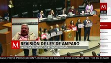 Senador Manuel Huerta defiende transitorio en reforma a la Ley de amparo