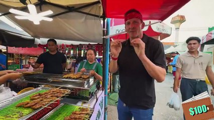 009. $100 Thailand Street Food Challenge!! Budget Bombshell!!