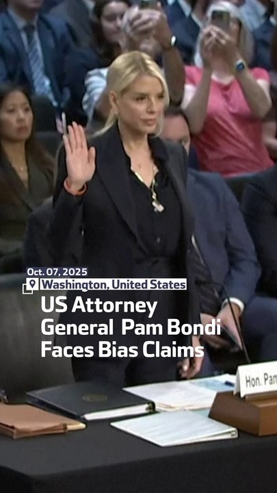 US Attorney General Pam Bondi Faces Bias Claims