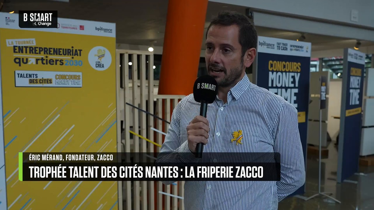 LA TOURNÉE ENTREPRENEURIAT QUARTIERS 2030 - La Friperie Zacco : lauréat Talent des Cités de Nantes