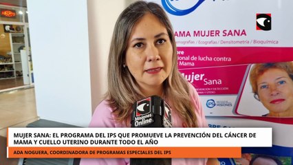 Mujer Sana, el programa del IPS que promueve la prevención del cáncer de mama y cuello uterino