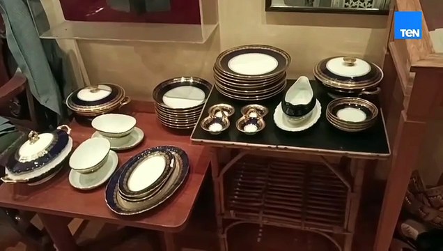 في ذكرى انتصارات أكتوبر .. كاميرا ten tv داخل الغرفة الذهبية بمتحف الرئيس الراحل محمد أنور السادات