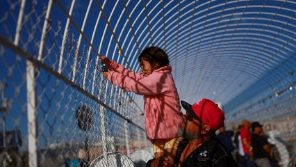 Candados de migrantes