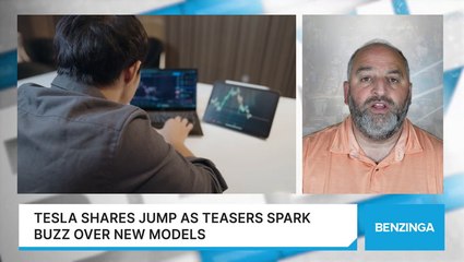 Tesla Shares Jump As Teasers Spark Buzz Over New Models