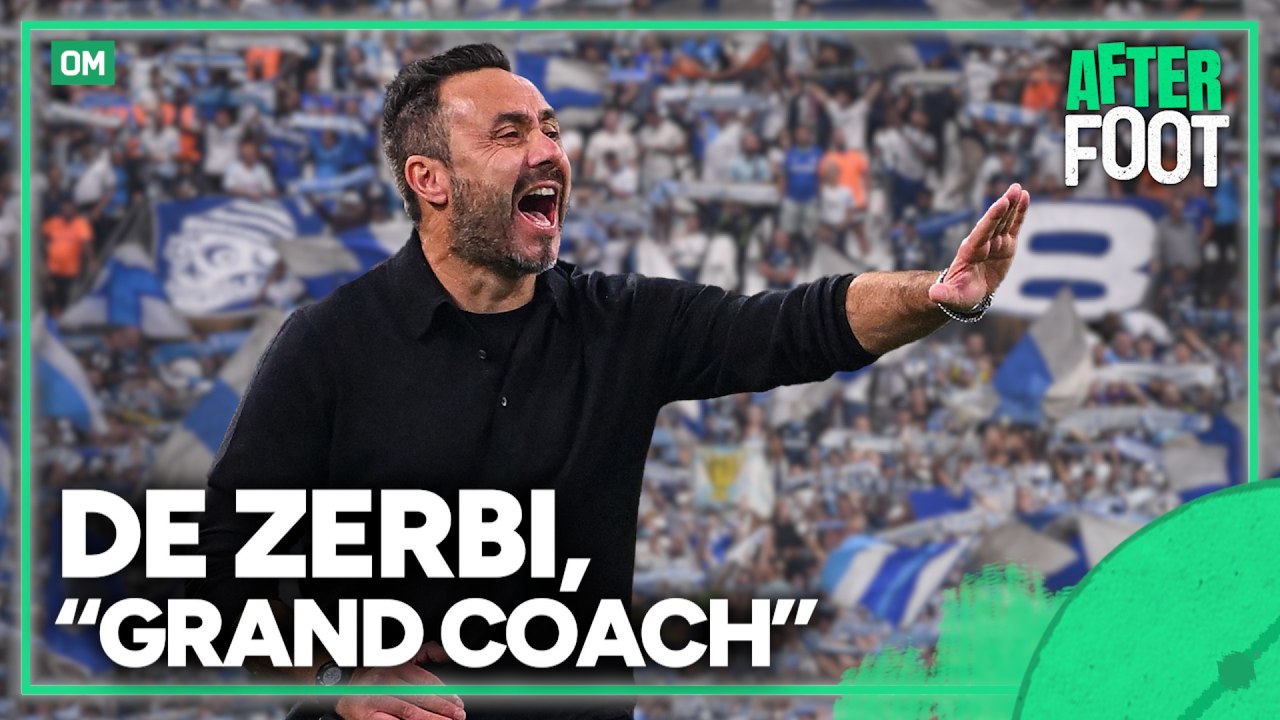 OM : "De Zerbi a encore prouvé qu'il était un grand coach" encense Acherchour