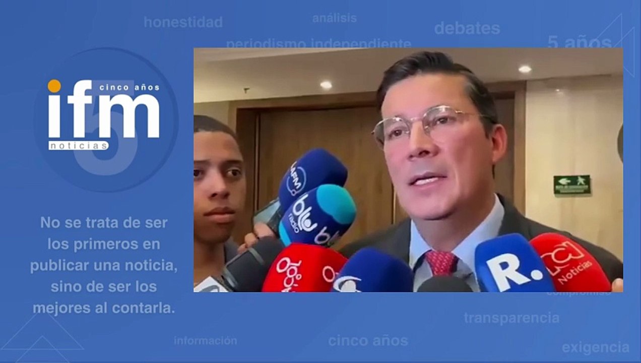 Registrador Hernán Penagos aseguró que pesar de las alertas en varios municipios, no van a suspender o aplazar las elecciones en Colombia