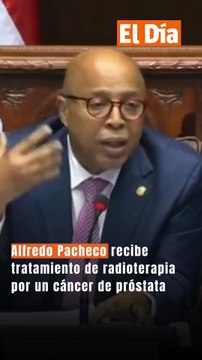 Alfredo Pacheco recibe tratamiento de radioterapia por un cáncer de próstata