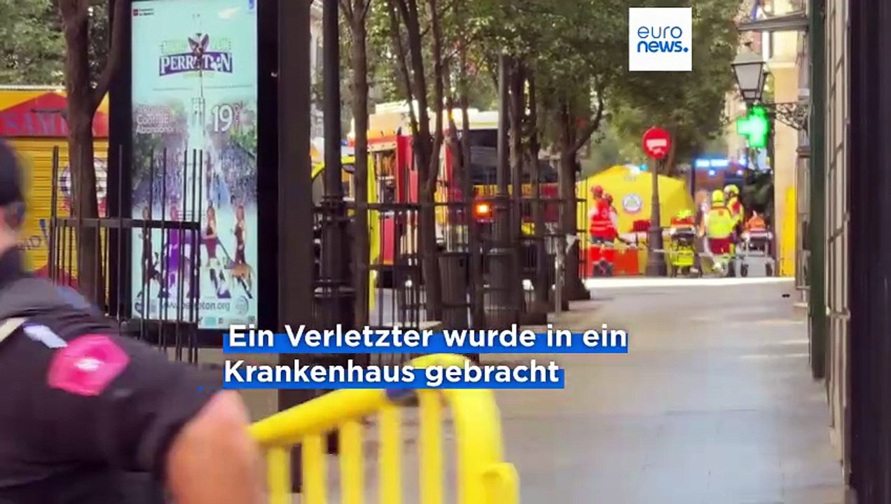 Gebäude in Madrid stürzt ein: Mindestens 5 Vermisste und 3 Verletzte