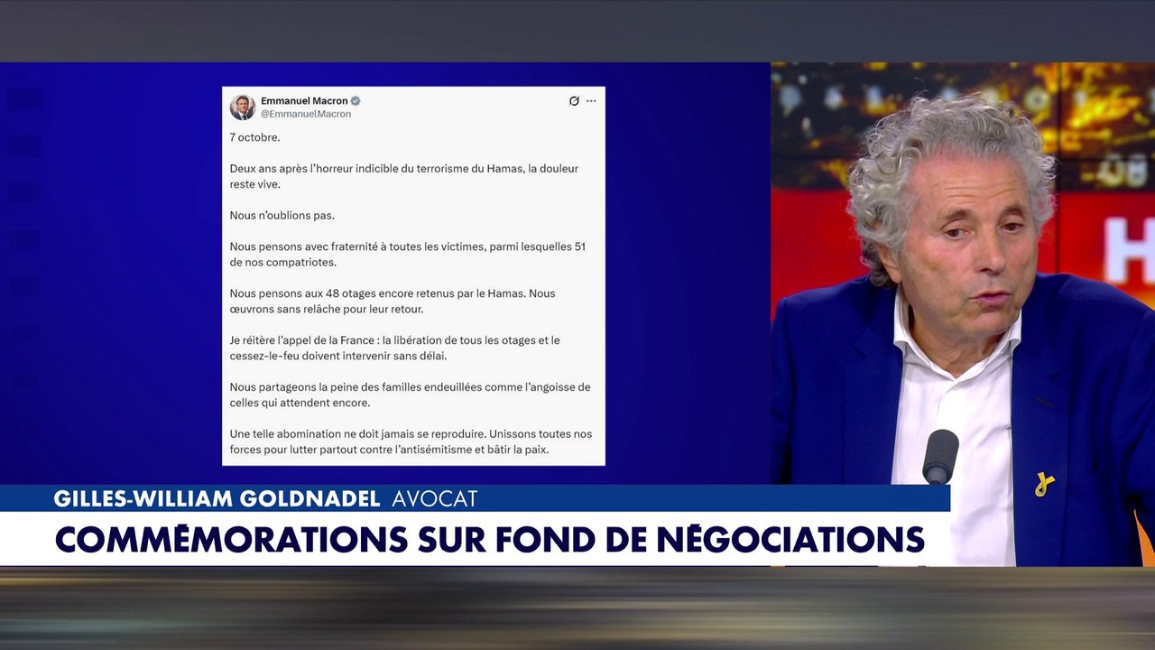 Gilles-William Goldnadel : «Cela n'a aucun intérêt pour moi»