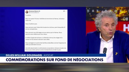 Gilles-William Goldnadel : «Cela n'a aucun intérêt pour moi»