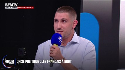 FORUM BFMTV - "Les partis politique, ce sont les jeux du cirque", observe Mathieu, chauffeur de taxi