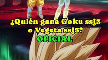 ¿quien es mas poderoso goku ssj3 o vegeta ssj3 de daima?