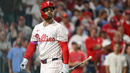 Bryce Harper's Postseason Struggles Continue vs. Dodgers